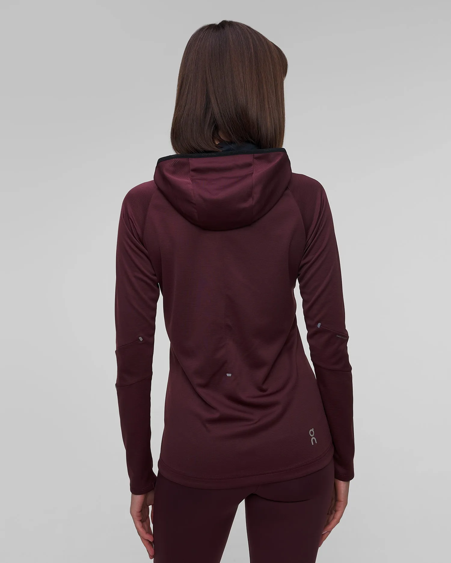 Women's On Running Climate Zip Hoodie 1WE10330398-mulberry