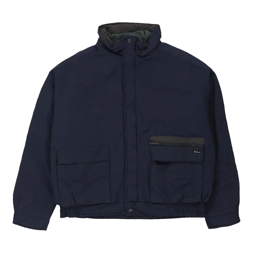 Woolrich Jacket - 2XL Navy Cotton Blend