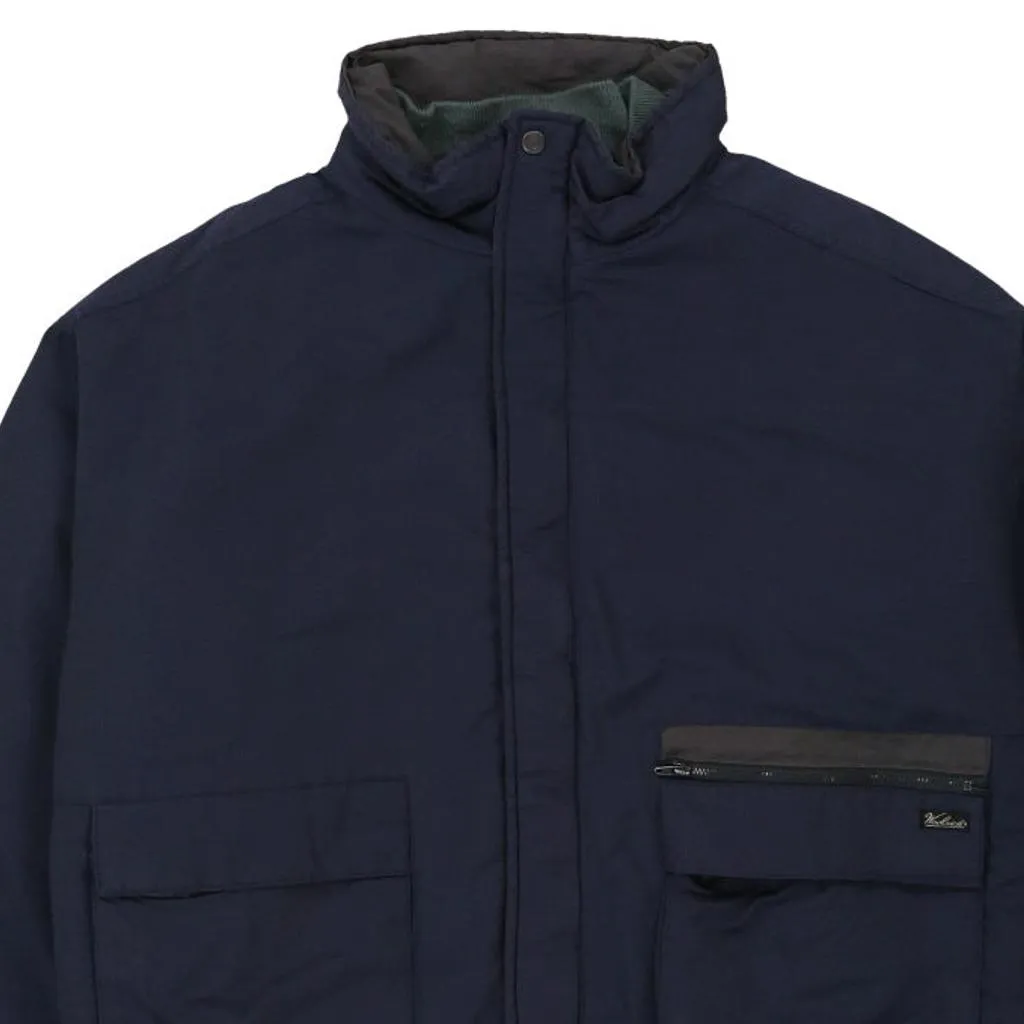 Woolrich Jacket - 2XL Navy Cotton Blend